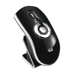Outlet 2.4 GHz Frequency 100 ft. Wireless Range Left/Right Hand Use Air Mouse Elite Wireless Presenter Mouse - Black Office Electronics & Batteries