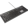 Sale CyberTouch Desktop Keyboard with Touchpad - Black Office Electronics & Batteries