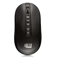Outlet iMouse P40 2.4 GHz Frequency/100 ft Wireless Range Left/Right Wireless Multifunctional Presenter Mouse - Black Office Electronics & Batteries