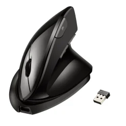 New iMouse V30 2.4 GHz/30 ft Wireless Range USB Right Hand Use TAA Adjustable Vertical Ergonomic Mouse - Black Office Electronics & Batteries