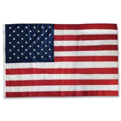 Best 72 in. x 48 in. All-Weather Heavyweight Nylon Outdoor U.S. Flag Office Accessories