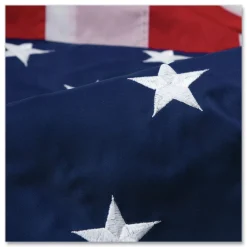 Best 72 in. x 48 in. All-Weather Heavyweight Nylon Outdoor U.S. Flag Office Accessories