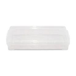 Discount 8.25 in. x 3.75 in. x 1.5 in. Super Stacker Pencil Box - Clear Pens, Pencils & Markers