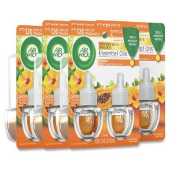 Sale 0.67 oz. Scented Oil Twin Refill - Hawai'i Exotic Papaya/Hibiscus Flower (6 Packs/Carton) Odor Control
