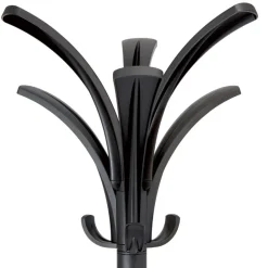 Outlet 13.75w x 13.75d x 66.25h Brio Coat Stand - Black Storage & Organization