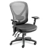 Discount 15 in. - 18.82 in. Seat Height Aeson Series Multifunction Task Chair Supports Up to 275 lbs. - Black Office Furniture & Lighting