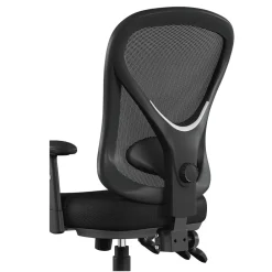 Discount 15 in. - 18.82 in. Seat Height Aeson Series Multifunction Task Chair Supports Up to 275 lbs. - Black Office Furniture & Lighting
