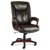 Best 17.13 in. - 20.12 in. Seat Height Darnick Series Manager Chair Supports Up to 275 lbs. - Brown Office Furniture & Lighting