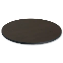 35.5 in. Diameter Round Reversible Laminate Table Top - Espresso/Walnut Office Furniture & Lighting