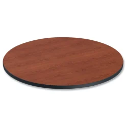 Discount 35.5 in. Diameter Round Reversible Laminate Table Top - Medium Cherry/Mahogany Office Furniture & Lighting