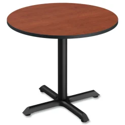Discount 35.5 in. Diameter Round Reversible Laminate Table Top - Medium Cherry/Mahogany Office Furniture & Lighting