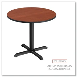 Discount 35.5 in. Diameter Round Reversible Laminate Table Top - Medium Cherry/Mahogany Office Furniture & Lighting
