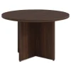 Clearance 48 in. Diameter Seville Round Conference Table - Mahogany Office Furniture & Lighting