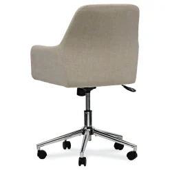 Online 18.9 in. to 22.24 in. Seat Height Mid-Century Task Chair Supports Up to 275 lb - Cream Seat/Cream Back Office Furniture & Lighting