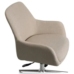 Online 18.9 in. to 22.24 in. Seat Height Mid-Century Task Chair Supports Up to 275 lb - Cream Seat/Cream Back Office Furniture & Lighting