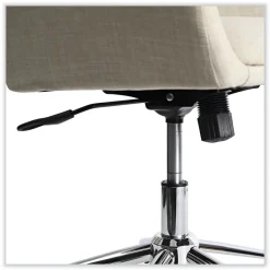 Online 18.9 in. to 22.24 in. Seat Height Mid-Century Task Chair Supports Up to 275 lb - Cream Seat/Cream Back Office Furniture & Lighting