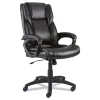 Discount 18.15 in. to 21.77 in. Seat Height Brosna Series Mid-Back Task Chair Supports Up to 250 lbs. - Black Seat/Back, Black Base Office Furniture & Lighting