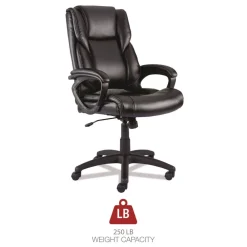 Discount 18.15 in. to 21.77 in. Seat Height Brosna Series Mid-Back Task Chair Supports Up to 250 lbs. - Black Seat/Back, Black Base Office Furniture & Lighting
