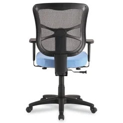 Clearance 17.9 in. to 21.8 in. Seat Height Elusion Series Mesh Mid-Back Swivel/Tilt Chair Supports Up to 275 lbs. - Light Blue Office Furniture & Lighting