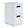 Sale 14.96 in. x 19.29 in. x 27.75 in. 2 Legal/Letter-Size File Drawers Left or Right File Pedestal - Light Gray Office Furniture & Lighting