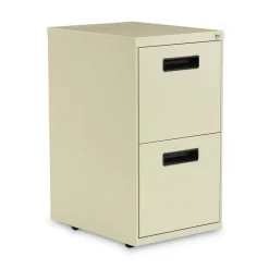 Sale 14.96 in. x 19.29 in. x 27.75 in. 2 Legal/Letter-Size File Drawers Left or Right File Pedestal - Putty Office Furniture & Lighting