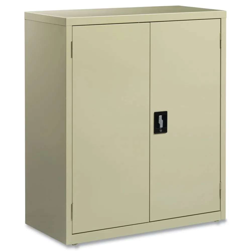 Outlet 36 in. x 18 in. x 42 in. 3 Shelves Economy Assembled Storage Cabinets - Putty Office Furniture & Lighting