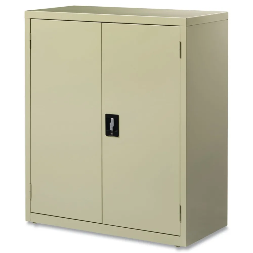 Outlet 36 in. x 18 in. x 42 in. 3 Shelves Economy Assembled Storage Cabinets - Putty Office Furniture & Lighting
