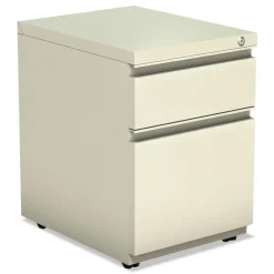 Hot 14.96 in. x 19.29 in. x 21.65 in. 2-Drawers: Box/File Legal/Letter Left or Right File Pedestal with Full-Length Pull - Putty Office Furniture & Lighting