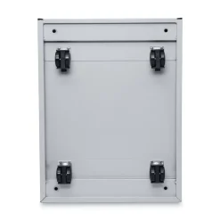 Online 14.96 in. x 19.29 in. x 21.65 in. 2-Drawers: Box/File Legal/Letter Left or Right File Pedestal - Light Gray Office Furniture & Lighting