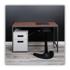 Online 14.96 in. x 19.29 in. x 21.65 in. 2-Drawers: Box/File Legal/Letter Left or Right File Pedestal - Light Gray Office Furniture & Lighting