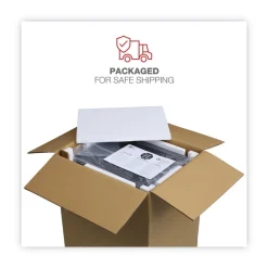 Online 14.96 in. x 19.29 in. x 21.65 in. 2-Drawers: Box/File Legal/Letter Left or Right File Pedestal - Light Gray Office Furniture & Lighting