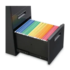 Sale 14.96 in. x 19.29 in. x 27.75 in. 3-Drawers: Box/Box/File Legal/Letter Left or Right File Pedestal - Charcoal Office Furniture & Lighting