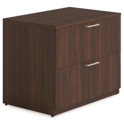 Discount 36 in. x 24 in. x 29 in. Seville Series 2-Drawer Lateral Legal File Cabinet - Mahogany Office Furniture & Lighting