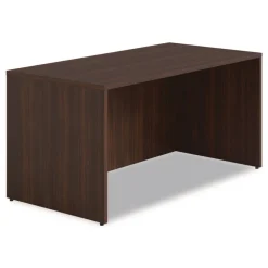 Best 60 in. x 30 in. x 29 in. Seville Series Desk Shell - Mahogany Office Furniture & Lighting