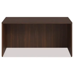 Best 60 in. x 30 in. x 29 in. Seville Series Desk Shell - Mahogany Office Furniture & Lighting