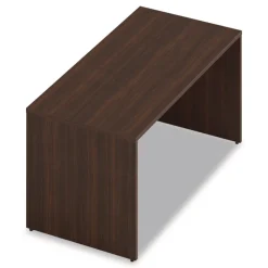 Best 60 in. x 30 in. x 29 in. Seville Series Desk Shell - Mahogany Office Furniture & Lighting