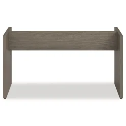 New 50 in. x 22 in. x 28 in. Seville 96 in. Wide Conference Table Base - Walnut Office Furniture & Lighting