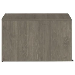 Clearance 48 in. x 24 in. x 29 in. Seville Series Reversible Return Shell - Walnut Office Furniture & Lighting