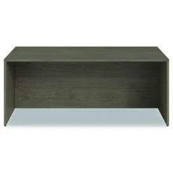 Clearance 72 in. x 36 in. x 29 in. Seville Series Desk Shell - Walnut Office Furniture & Lighting