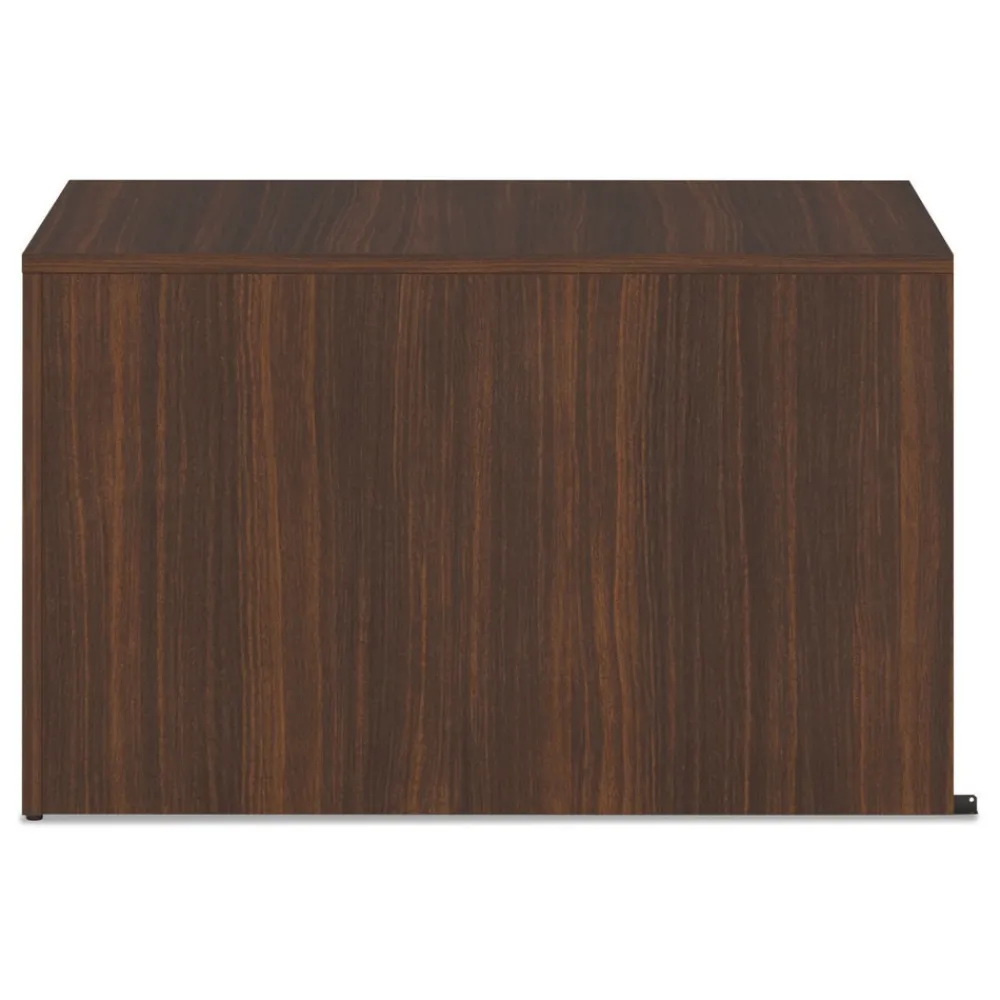 48 in. x 24 in. x 29 in. Seville Series Reversible Return Shell - Mahogany Office Furniture & Lighting