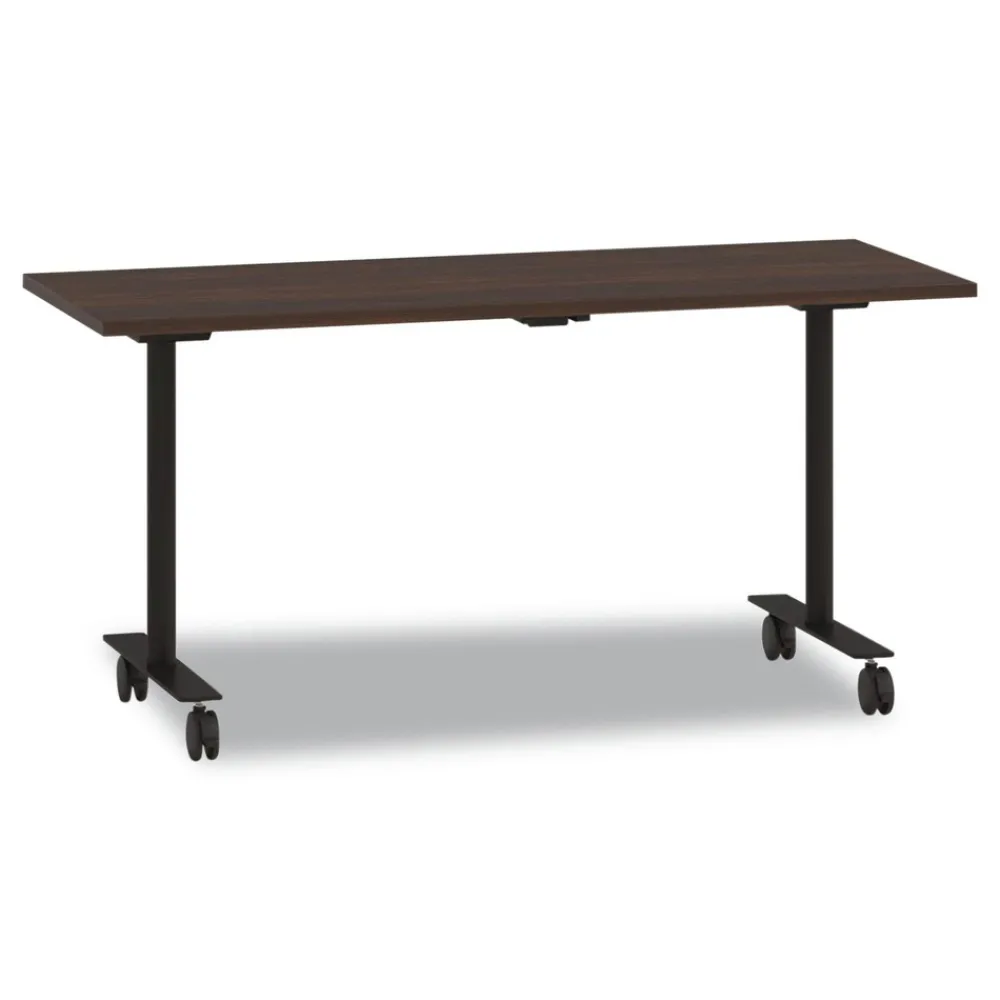 Hot 23 in. x 3 in. x 28 in. Seville Training Table Base - Black Office Furniture & Lighting