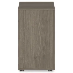 15 in. x 18 in. x 27 in. Seville Series 3-Drawer Legal File Mobile Pedestal - Walnut Office Furniture & Lighting