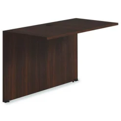 Online 48 in. x 24 in. x 29 in. Seville Series Bridge Return - Mahogany Office Furniture & Lighting