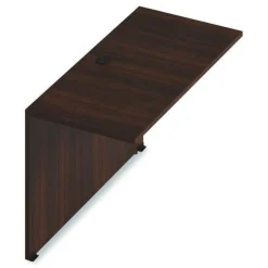 Online 48 in. x 24 in. x 29 in. Seville Series Bridge Return - Mahogany Office Furniture & Lighting