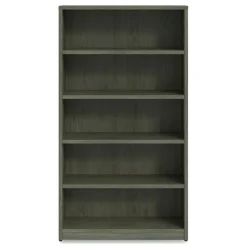 Sale 36 in. x 14 in. x 65 in. 5-Shelf Seville Bookcase - Walnut Office Furniture & Lighting