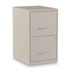 Discount 14 in. x 18 in. x 24.1 in. Soho 2-Drawer Vertical Letter File Cabinet - Putty Office Furniture & Lighting