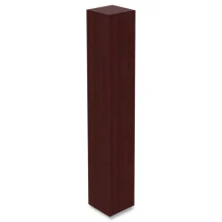 Online 11.81 in. x 11.81 in. x 71.73 in. Valencia Series 6 Shelf Narrow Profile Bookcase - Mahogany Office Furniture & Lighting