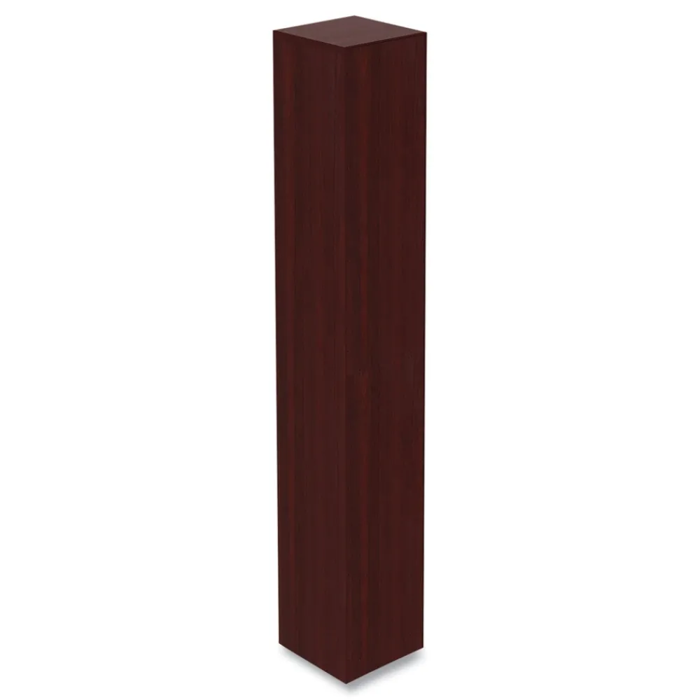 Online 11.81 in. x 11.81 in. x 71.73 in. Valencia Series 6 Shelf Narrow Profile Bookcase - Mahogany Office Furniture & Lighting