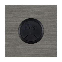 42 in. x 23.63 in. x 29.5 in. Valencia Series Reversible Return/Bridge Shell - Gray Office Furniture & Lighting