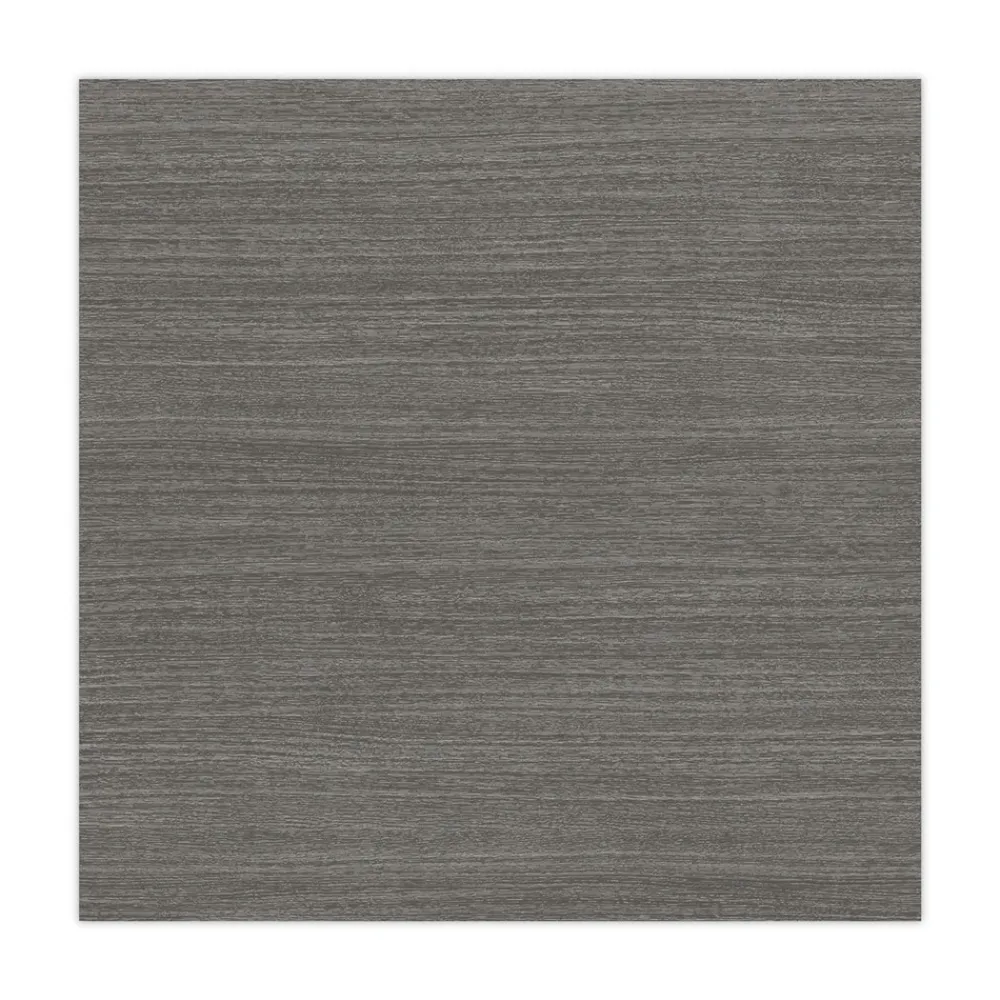 42 in. x 23.63 in. x 29.5 in. Valencia Series Reversible Return/Bridge Shell - Gray Office Furniture & Lighting